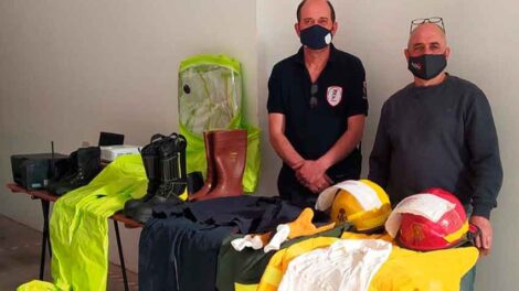 Bomberos Voluntarios de Esperanza presentó nuevos equipos