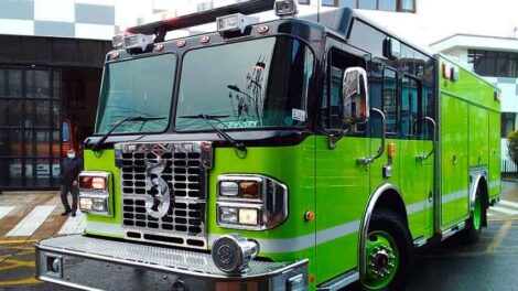 Nuevo carro bomba para la Quinta Compañía de Bomberos de Osorno