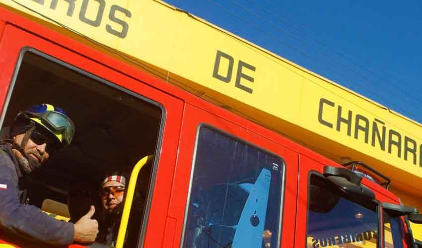 Bomberos de Chañaral continúa con sus labores a pesar de no tener cuartel