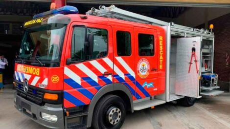 Bomberos Voluntarios de Marcos Paz adquirieron un nuevo autobomba