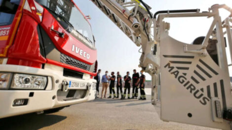 Nueva auto escalera para Bomberos de Torrevieja