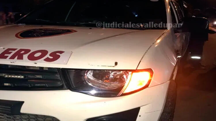 Delincuentes en motocicleta atentaron contra bomberos en Cesar