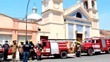 "Sirenazo" de Bomberos Voluntarios para pedir por fondos