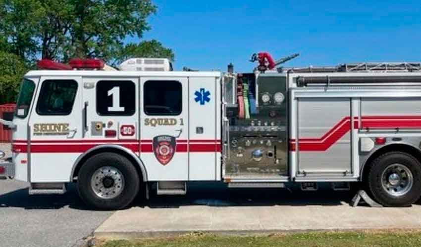 Bomberos Voluntarios de Lincoln recibieron un nuevo autobomba