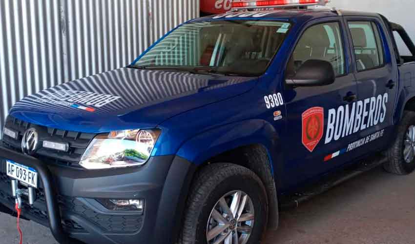 Nuevo vehículo para el cuartel de Bomberos Zapadores