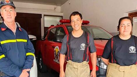 Bomberos de General Villegas salvaron la vida de un bebé que se ahogó