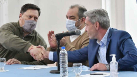 Provincia firma un convenio con la Federación de Bomberos Voluntarios
