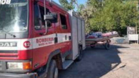 Intervinieron cuartel de Bomberos de Barda del Medio