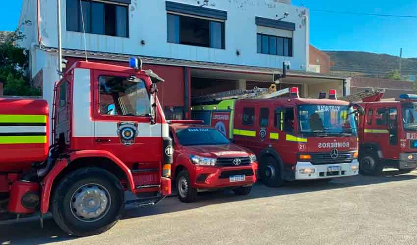 Bomberos Voluntarios de Rada Tilly cumplieron 34 años