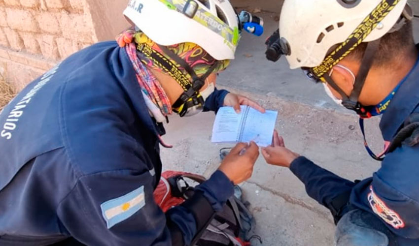 Movilización de Brigadas USAR en Catamarca
