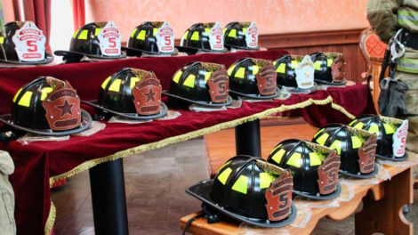 Quinta Compañía de Temuco “Bomba Cautín” puso en servicio nuevos cascos
