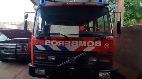 Indignación porque los bomberos se quedaron sin autobombas