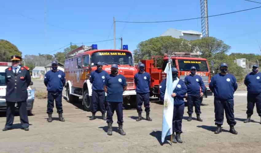 Bomberos voluntarios de San Blas festejaron su 30 aniversario