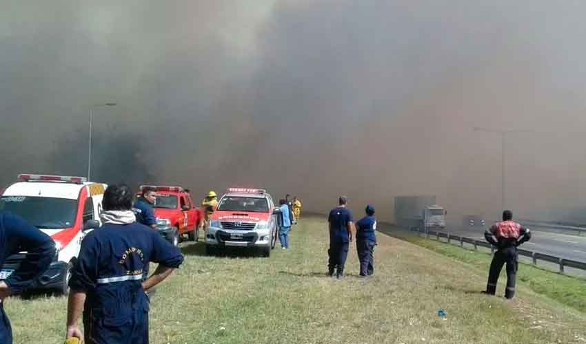 incendio en Parque Nacional Ciervo de los Pantanos