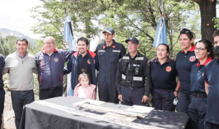 Bomberos de Moquehue, ahora con destacamento propio