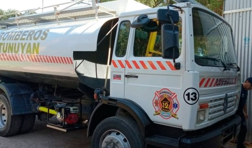 Bomberos Voluntarios de Tunuyán compró un nuevo camión