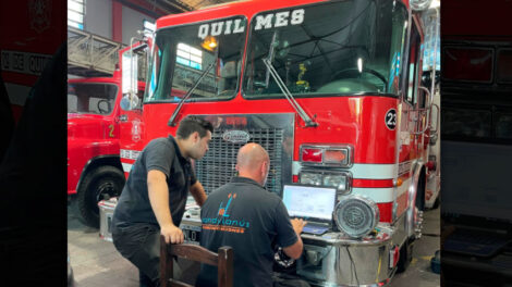 Bomberos Quilmes tienen nuevo sistema de comunicación digital