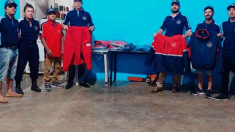 Bomberos Voluntarios de Villa del Rosario adquirió nueva indumentaria