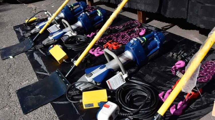 Bomberos Zapadores recibieron nuevo equipamiento para rescate