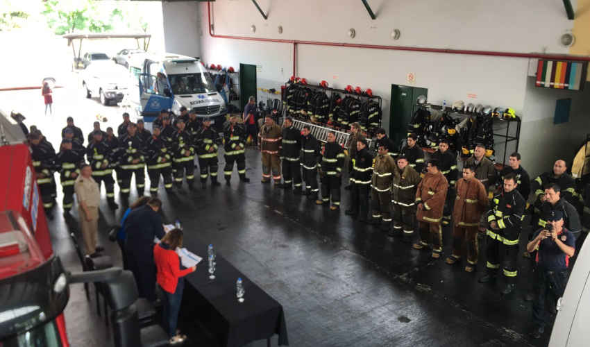 Segunda capacitación de Incendios en Buques 