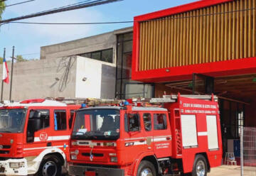 Cerro Navia recibe nuevo cuartel de Bomberos