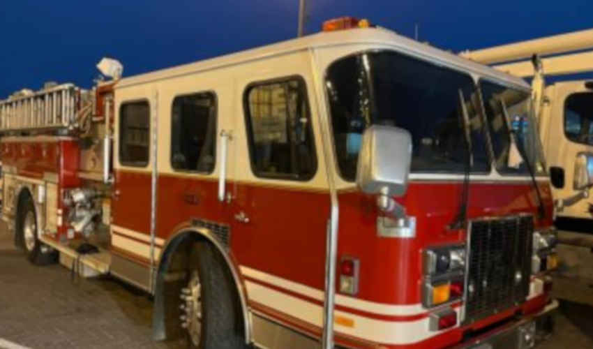 Nuevo carro para la Tercera Compañía de Bomberos de San Antonio