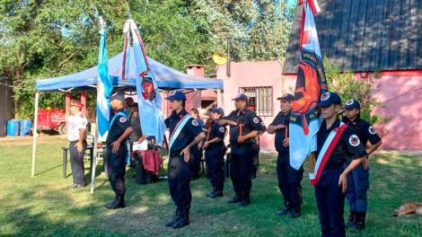 Los Bomberos de El Peligro festejaron sus seis años de vida