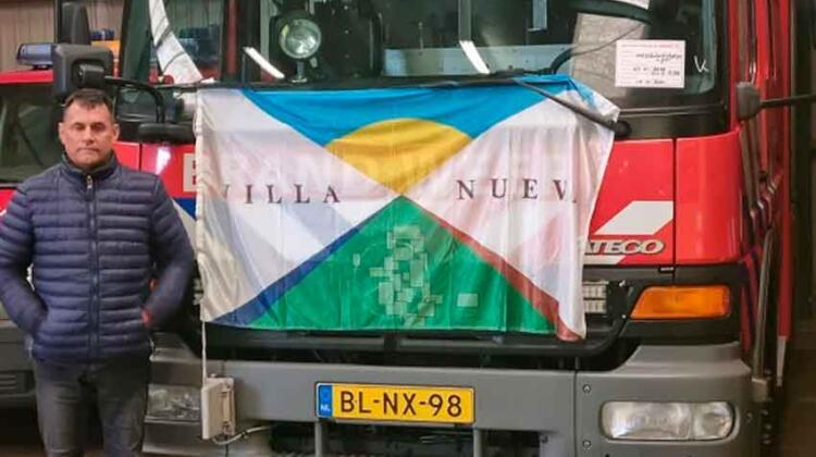 Bomberos de Villa Nueva adquirió nueva autobomba de Holanda