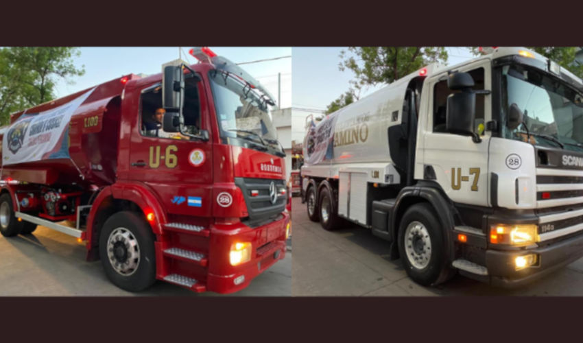Bomberos Voluntarios de Pergamino sumaron dos nuevas unidades