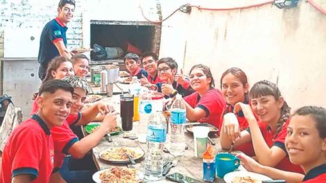 Campamento de los Cadetes de los Bomberos Voluntarios de Rawson