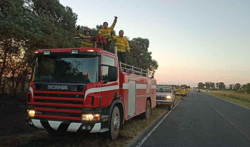 Bomberos de Bartolomé Bavio con nueva unidad