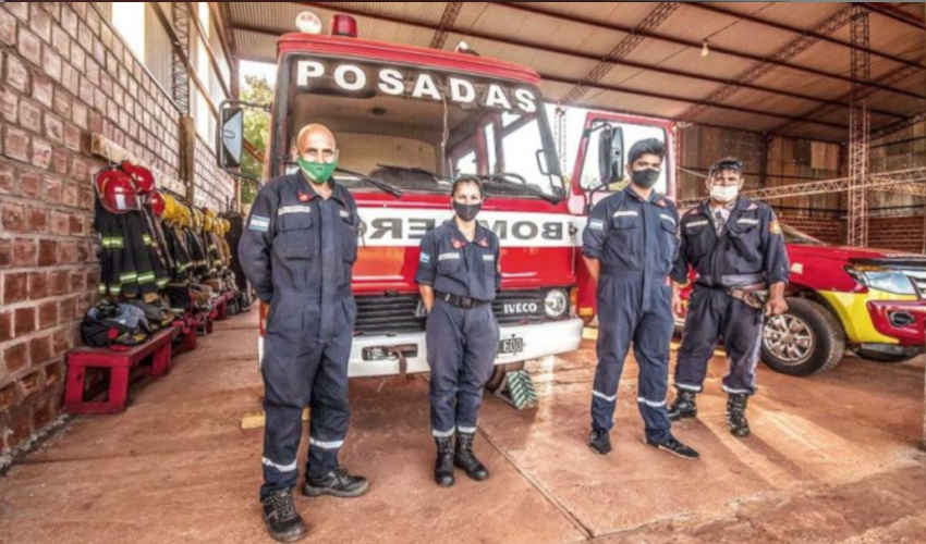 POSADAS: Bomberos voluntarios juntan fondos para reparar móviles