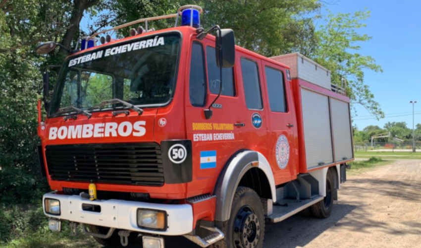 Bomberos de Esteban Echeverria adquirieron un nuevo autobomba