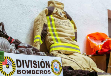 La División de Bomberos Provincial recibió equipamiento
