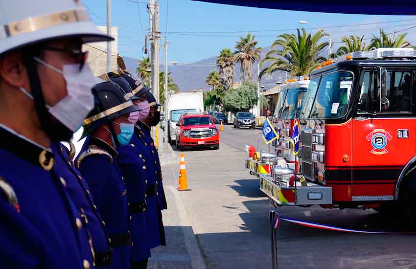Choapa: Acuerdo entre Minera Los Pelambres y Bomberos