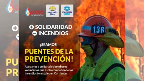 Fundación Bomberos de Argentina recauda exitosamente para Corrientes