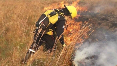 Dieron de alta a los bomberos afectados por una descarga eléctrica