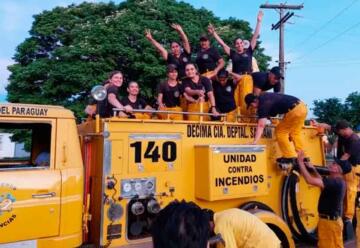 Tacuatí ya cuenta con su propia compañía de bomberos