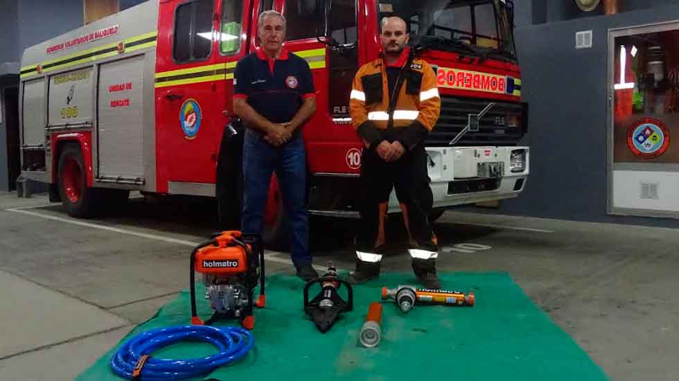 Importante adquisición de equipamiento de Bomberos de Salliqueló