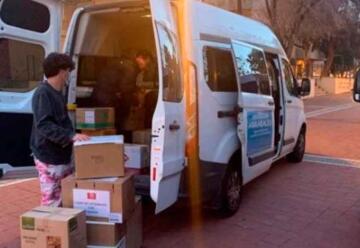 Bomberos de Huelva preparan un convoy humanitario para Ucrania