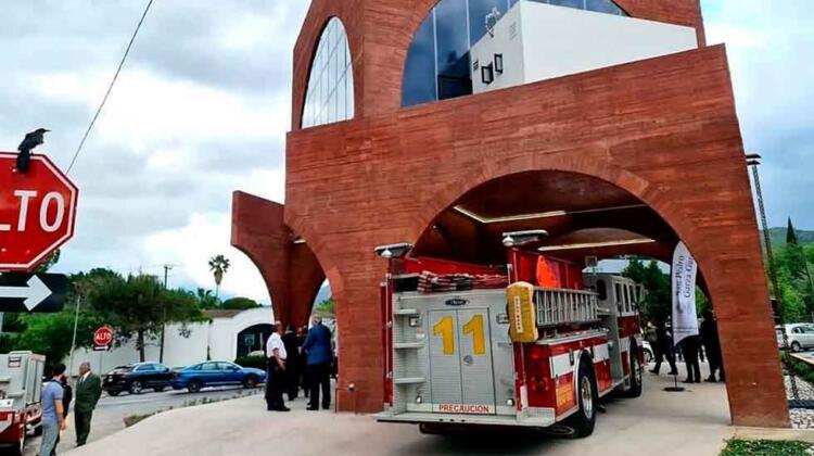 Inauguran estación de bomberos en Gómez Morín