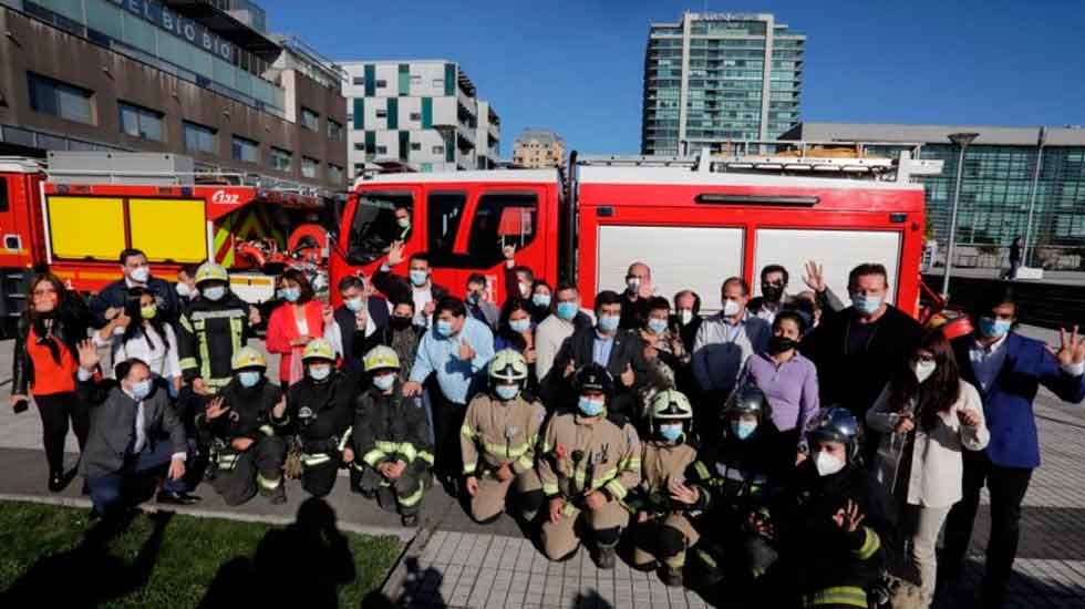 Aprueban millonaria inversión para equipamiento de protección a Bomberos