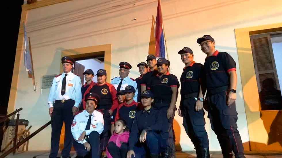 Inauguraron el cuartel de Bomberos Voluntarios de San José