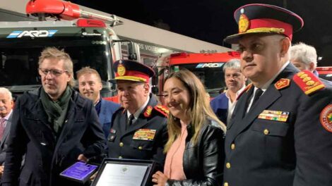 Bomberos Voluntarios de Lomas de Zamora cumplió 112 años de servicio