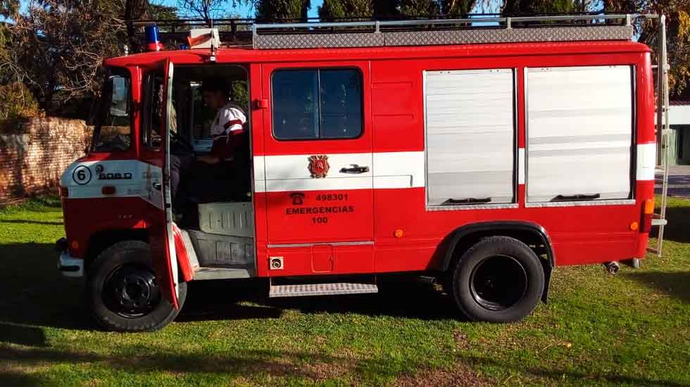 Bomberos Voluntarios de Saavedra con nueva unidad