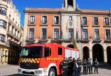 Nuevo camión para las intervenciones de los bomberos de Zamora