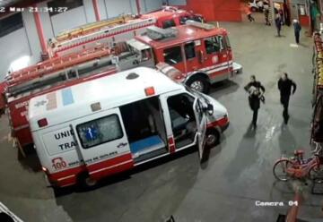 Bomberos de Quilmes salvaron la vida de una niña de 2 años
