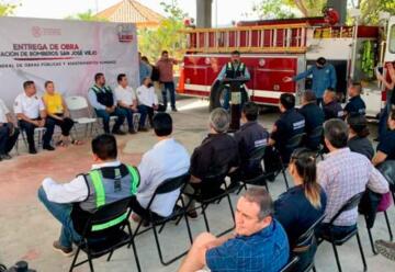 Inauguran estación de bomberos en San José Viejo