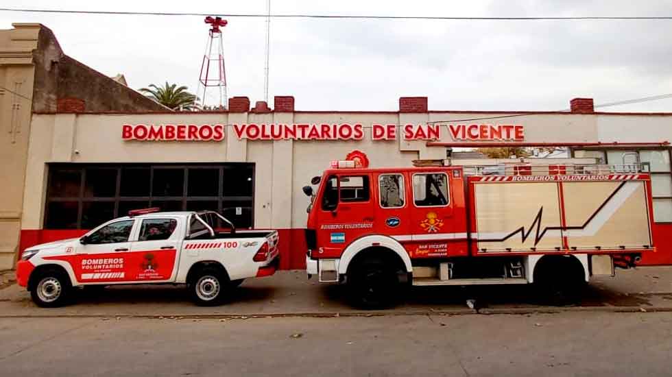 Bomberos de San Vicente adquirieron dos nuevas unidades