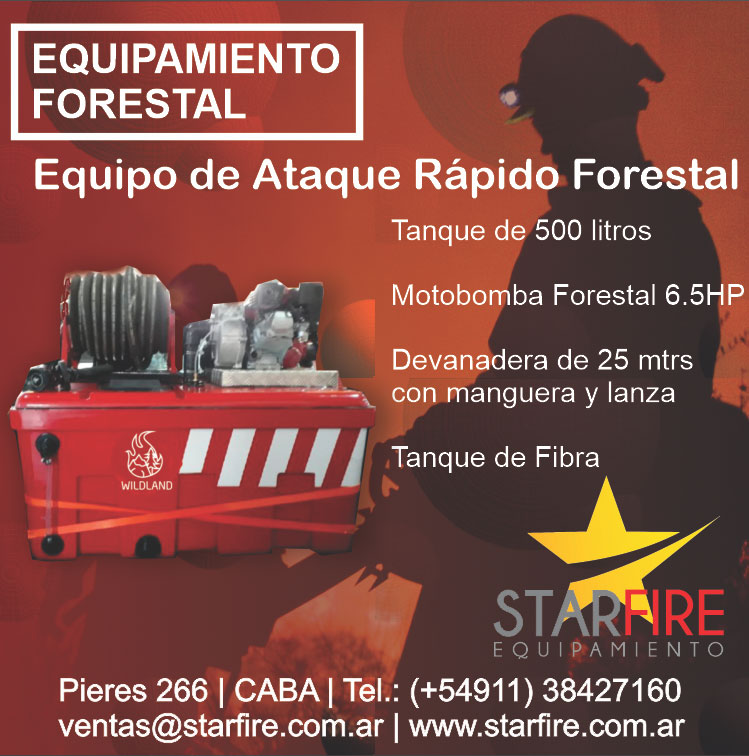 Nuevo equipo de ataque rápido para incendios forestales